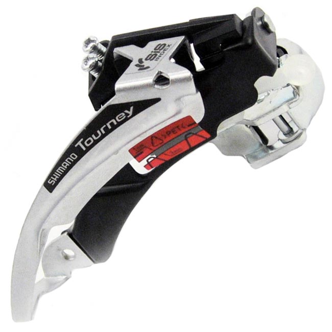 Передний переключатель скоростей Shimano FD-TX50-6, универсальная тяга 42/44T Передний переключатель скоростей Shimano FD-TX50-6, универсальная тяга 42/44T