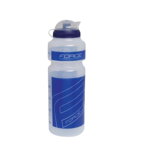Фляга для велосипеда Forсe "F" 750ml синяя с защитным колпачком Фляга для велосипеда Forсe "F" 750ml синяя с защитным колпачком