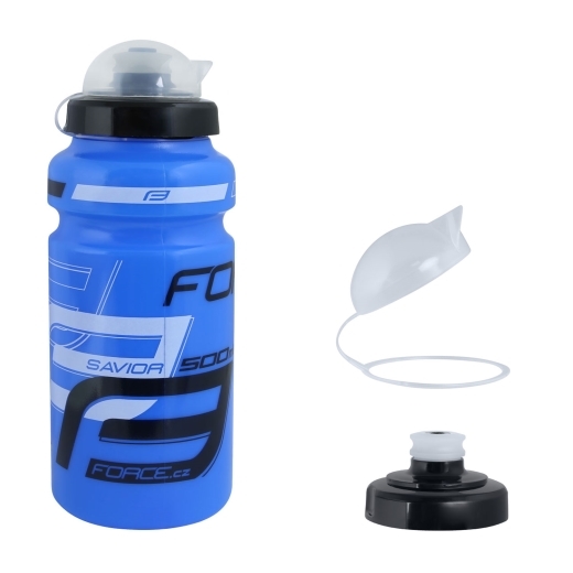 Фляга для велосипеда Force "SAVIOR ULTRA" 500ml синяя Фляга для велосипеда Force "SAVIOR ULTRA" 500ml синяя