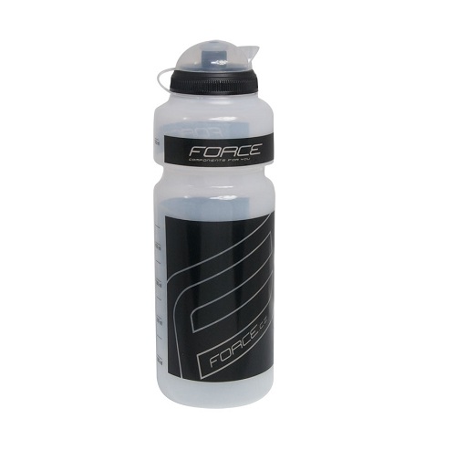 Фляга для велосипеда Forсe "F" 750ml черная с защитным колпачком Фляга для велосипеда Forсe "F" 750ml черная с защитным колпачком