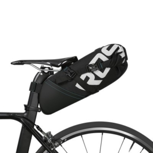 Сумка по седло велосипеда Roswheel 10L, водонепроницаемая, черная