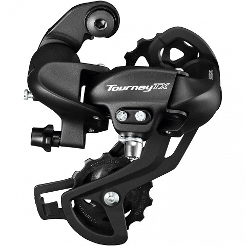 Задний переключатель на 7-8 скоростей, Shimano Tourney TX-800, (черный) болт Переключатель Shimano TX-800