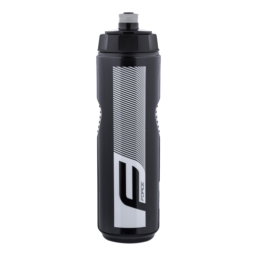 Велобутылка Force "QUART" 900ml черная Фляга для велосипеда черная