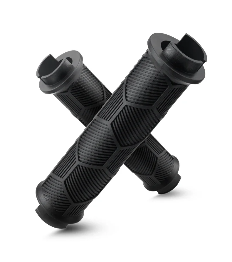 Грипсы на руль Rockbros "резина", 142mm., световозвращающие заглушки Грипсы на руль Rockbros "резина", 130 mm., световозвращающие заглушки