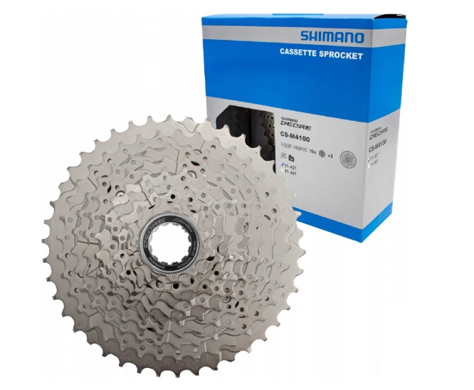 Кассета для велосипеда Shimano Deore, M4100 10 звезд/11-42