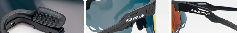 Велоочки Rockbros TR-95 поляризационные с рамкой для линз
