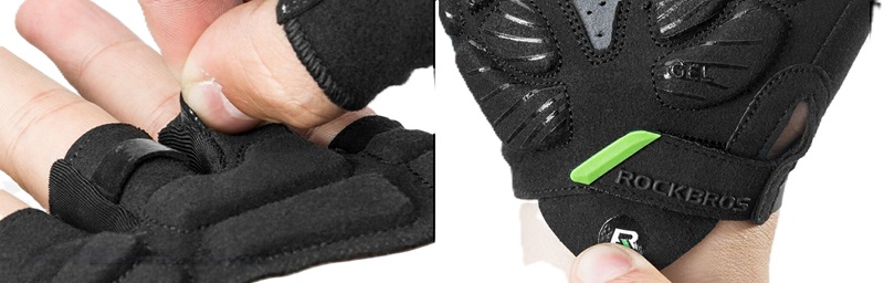 Велосипедные перчатки Rockbros S159BGR