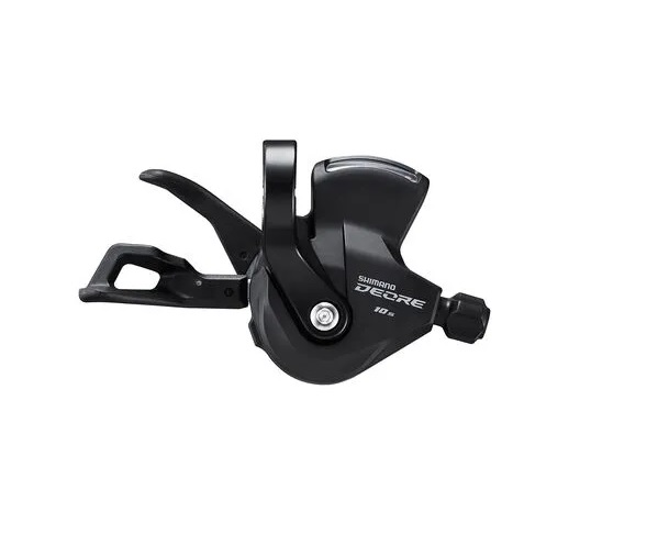 Шифтер Shimano Deore, M4100-R, прав, 10ск, на хомут, с индикатором, тр. 2050мм с SP41 1880мм; Япония